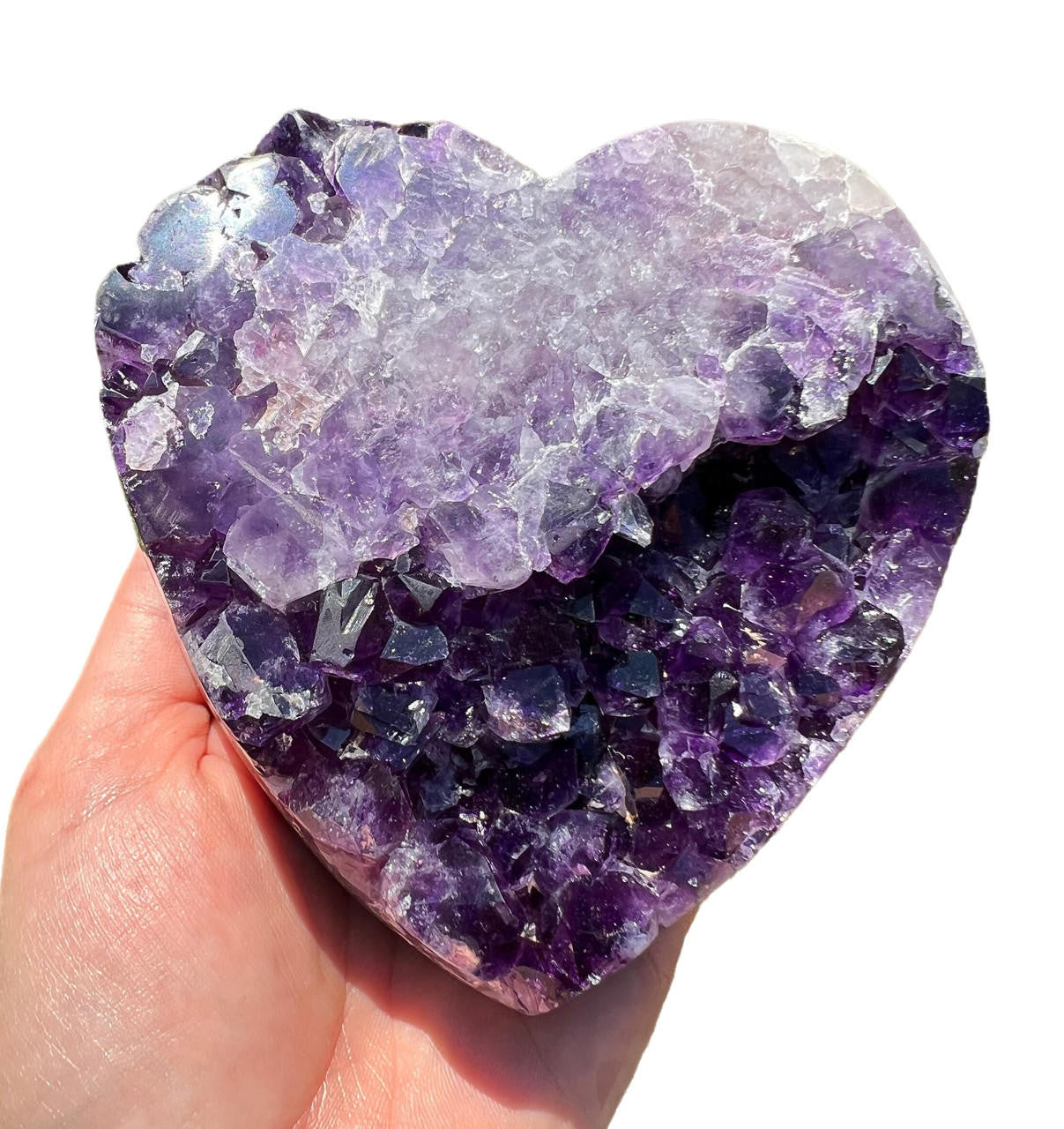 Amethyst Heart Cluster - No.2