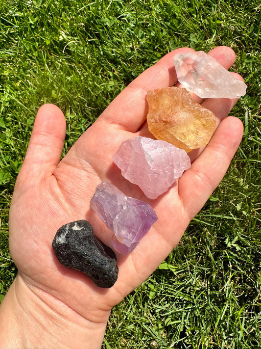 Healing Crystal Starter Set (Raw)