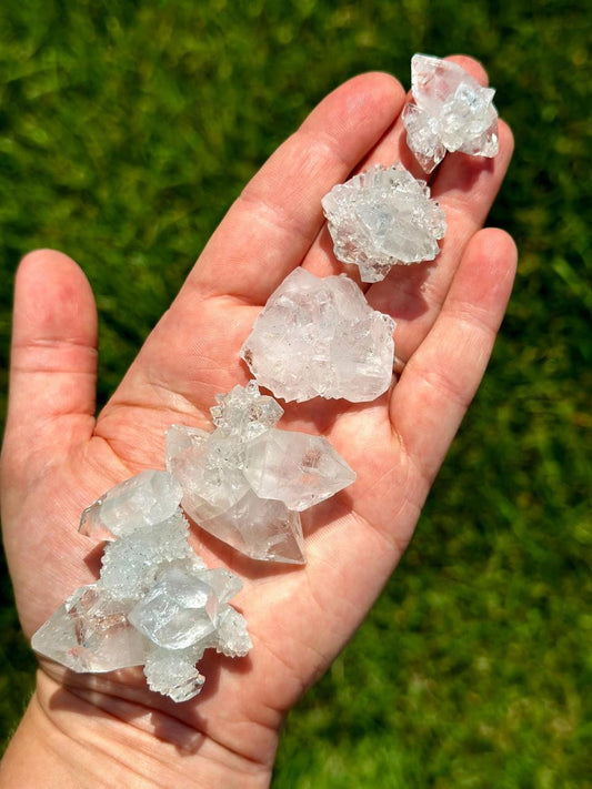 Raw Apophyllite Clusters - Grade A