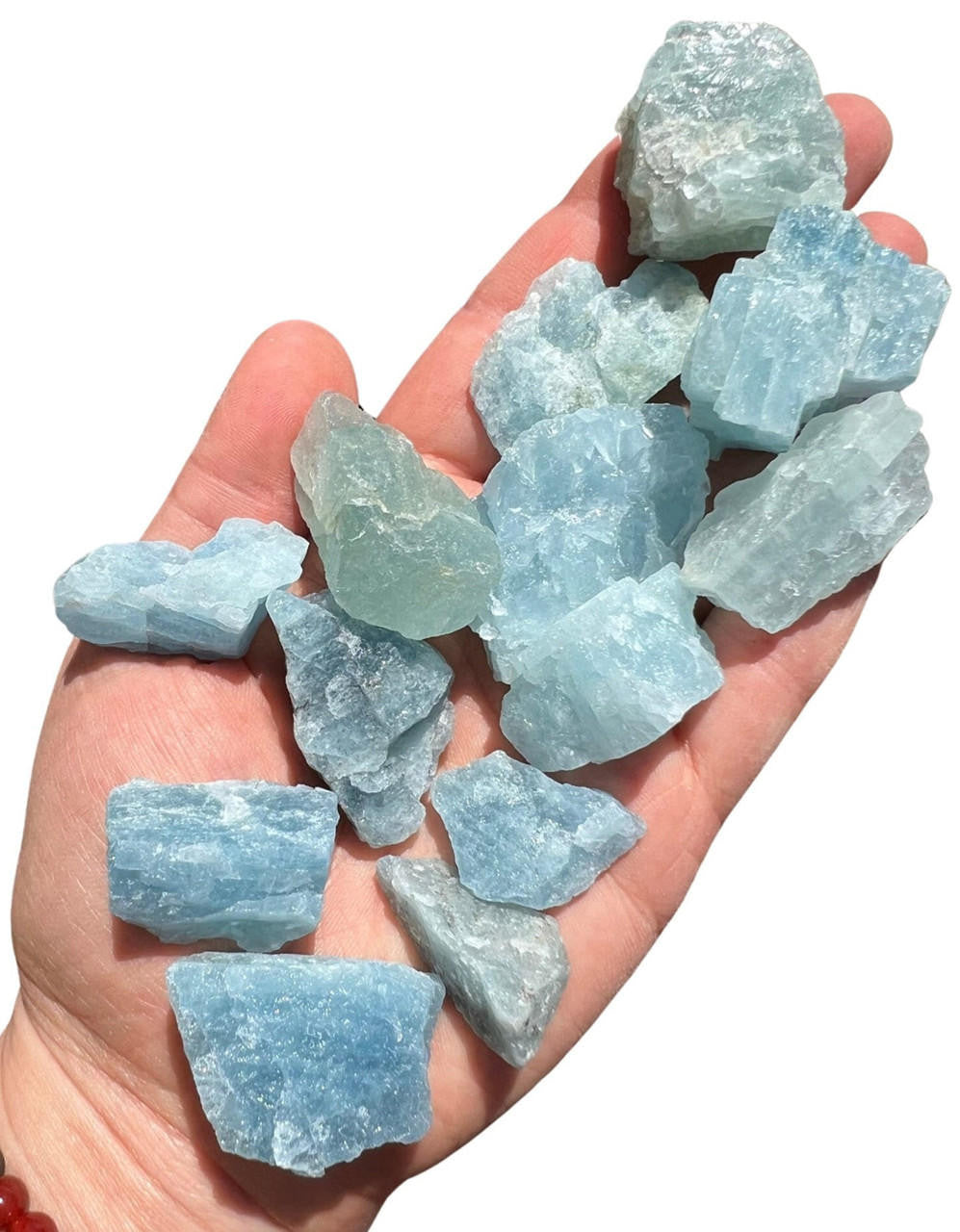 Raw Aquamarine Crystal - Grade A+ Blue