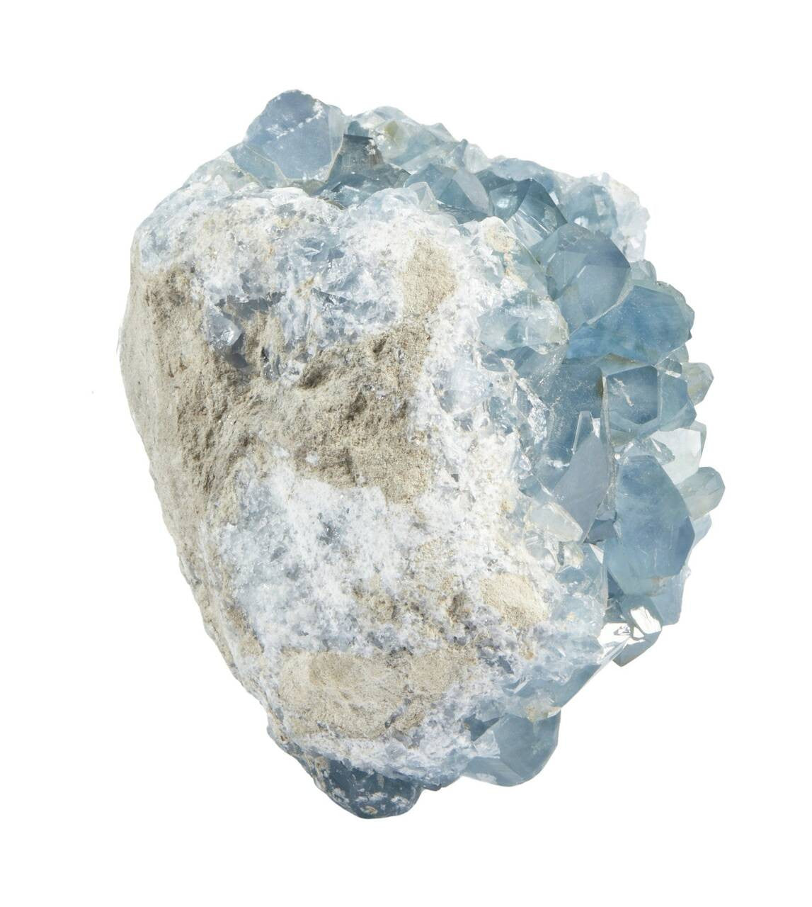 Raw Celestite Cluster Geode - No.82