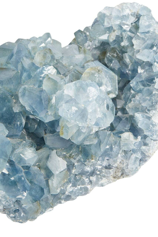 Raw Celestite Cluster Geode - No.82