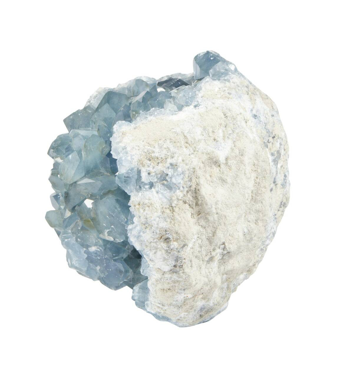 Raw Celestite Cluster Geode - No.82