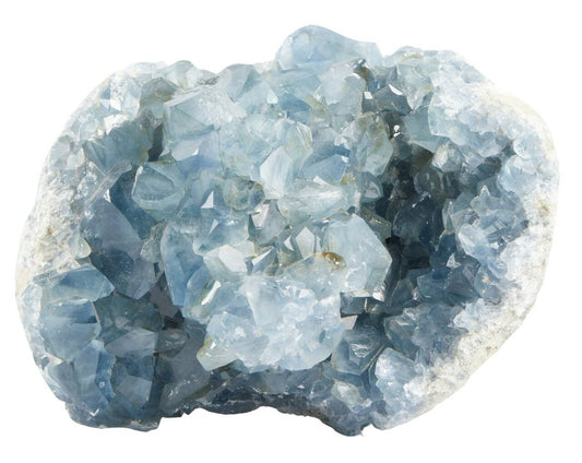 Raw Celestite Cluster Geode - No.82