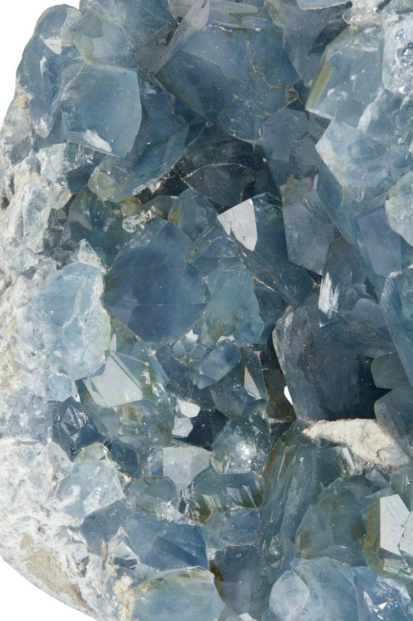 Raw Celestite Cluster Geode - No.87