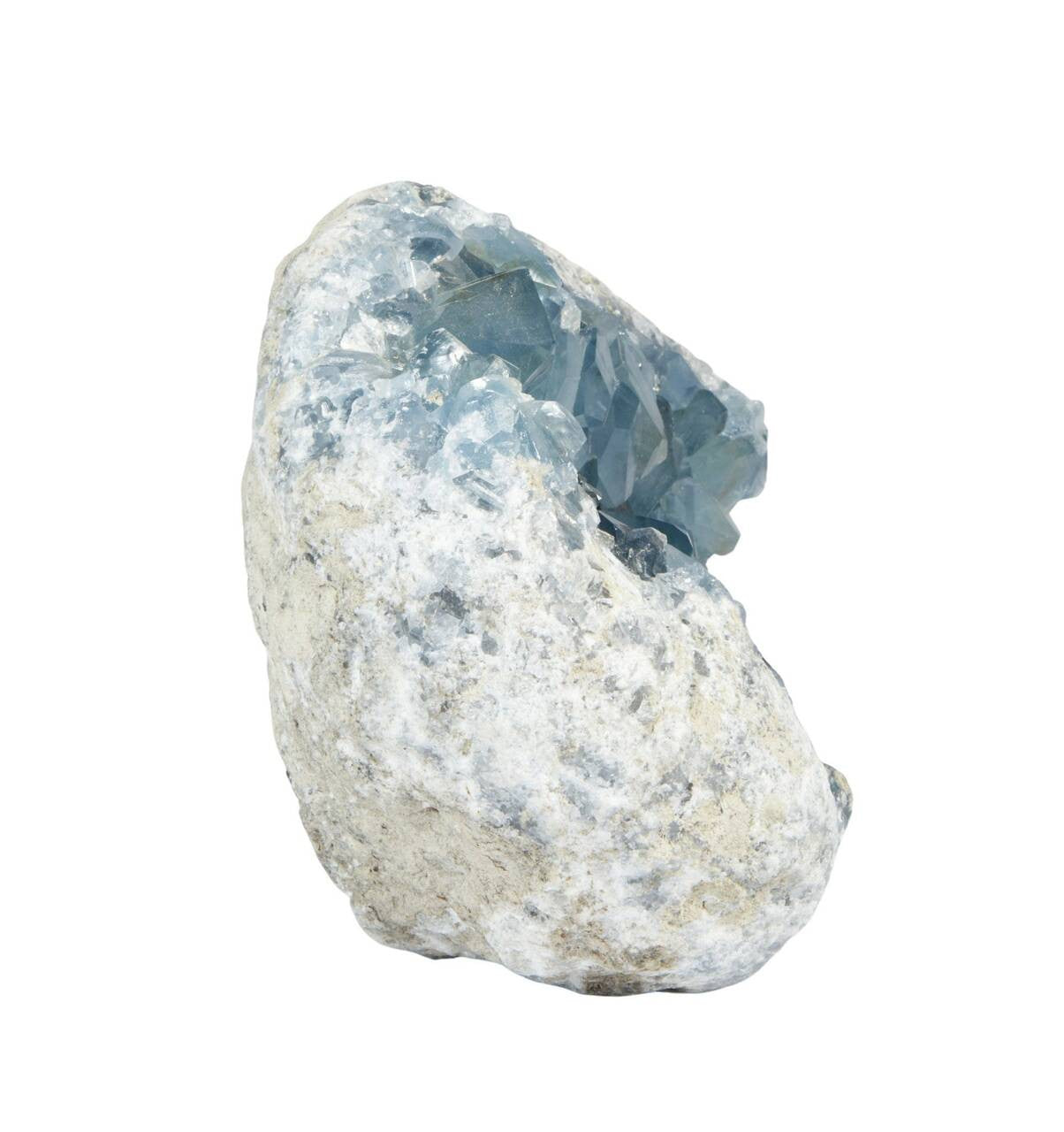 Raw Celestite Cluster Geode - No.87