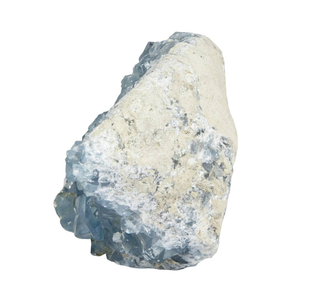 Raw Celestite Cluster Geode - No.87