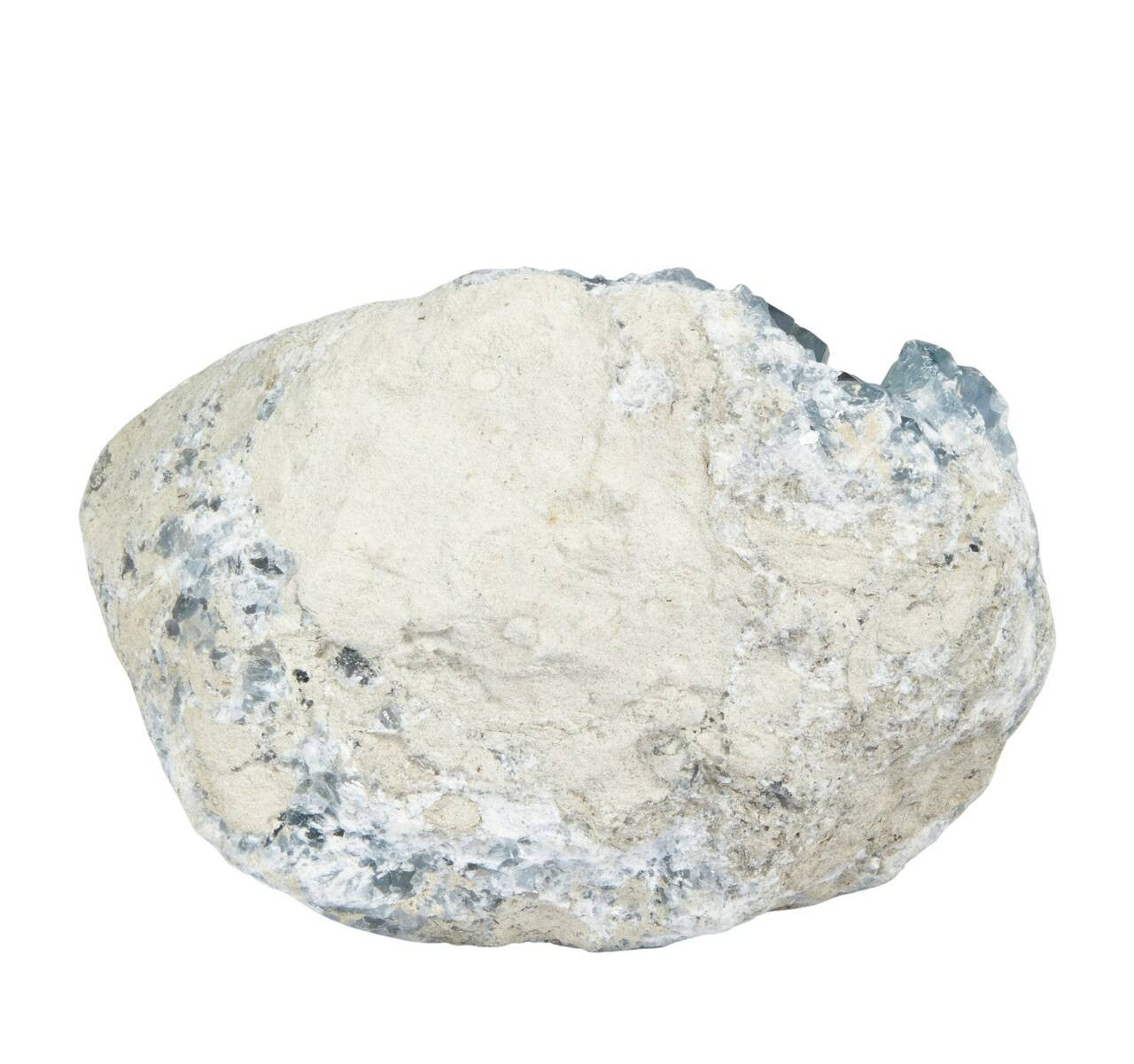 Raw Celestite Cluster Geode - No.87