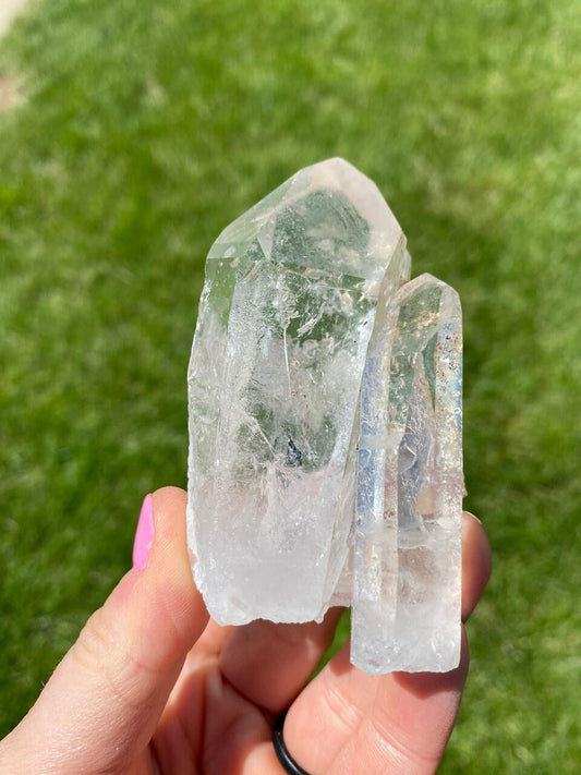 Raw Clear Quartz Cluster - Premium Quality - No. 37