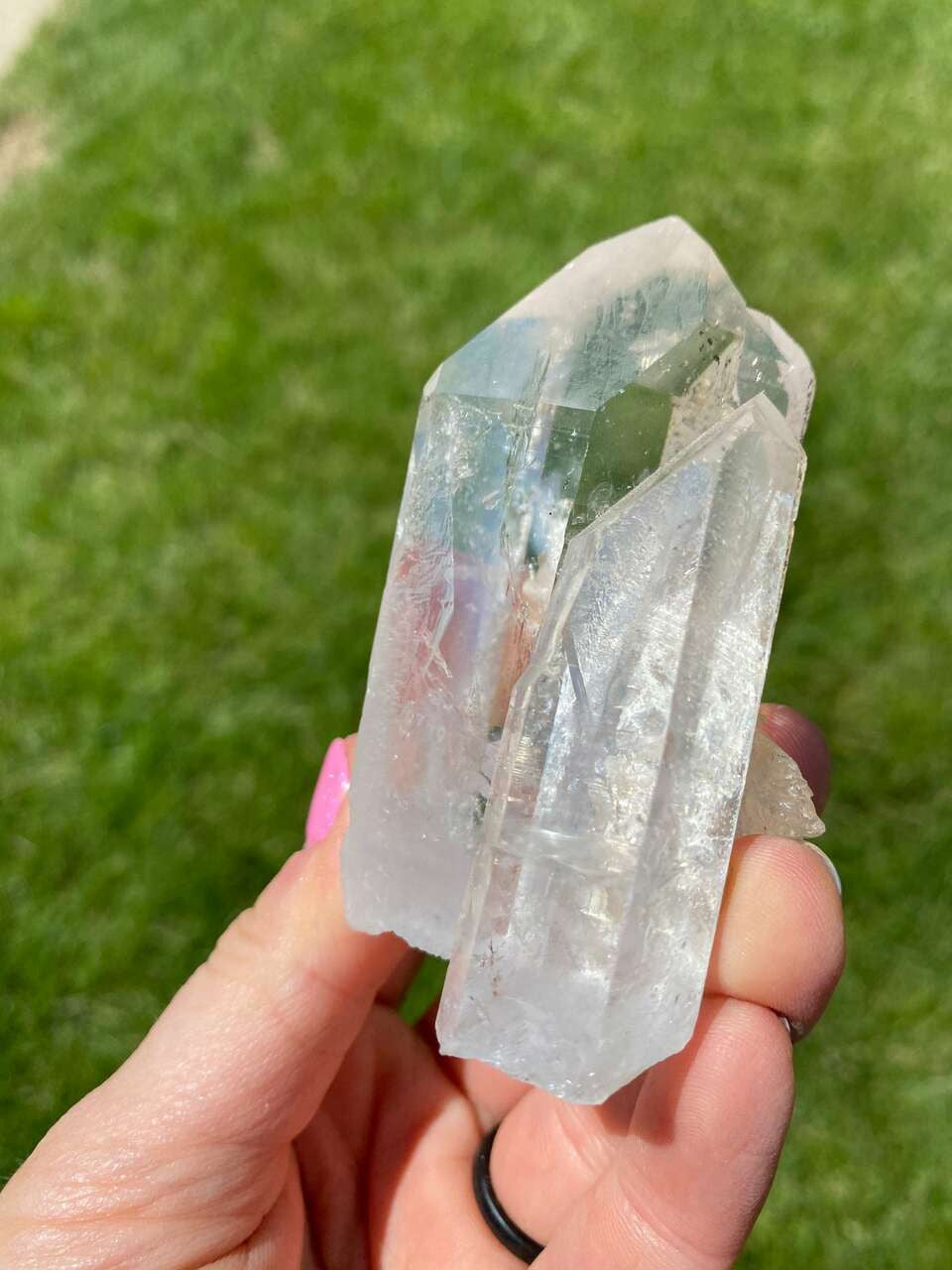 Raw Clear Quartz Cluster - Premium Quality - No. 37