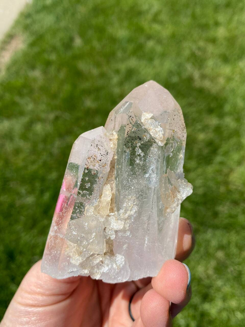 Raw Clear Quartz Cluster - Premium Quality - No. 37