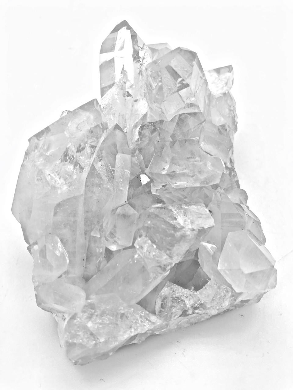Raw Clear Quartz Crystal Cluster - Extra Quality