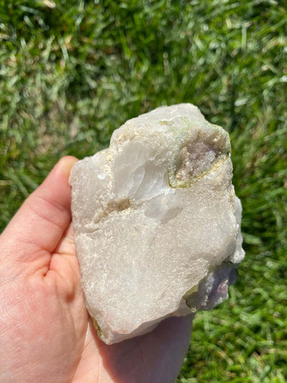 Raw Green Tourmaline & Clear Quartz Crystal - No.29