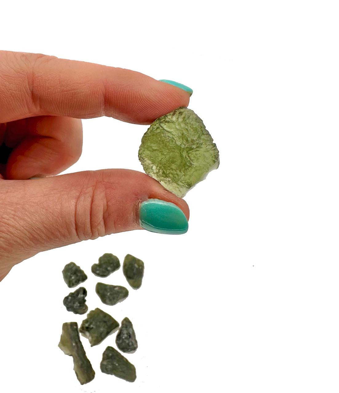 Raw Moldavite Crystal