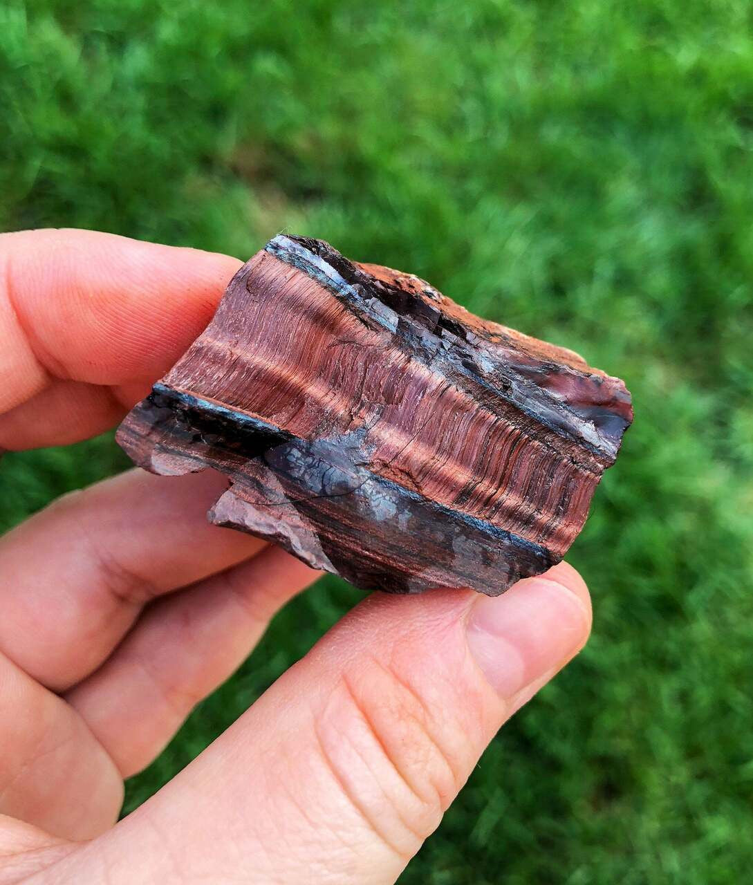 Raw Red Tigers Eye Stone