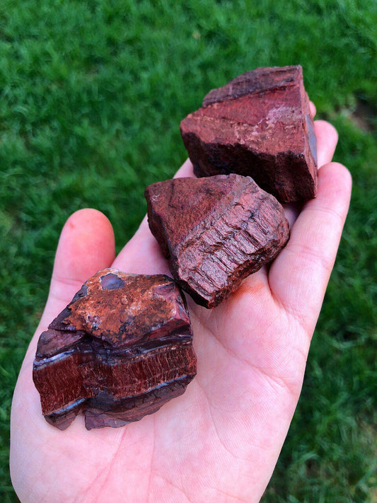 Raw Red Tigers Eye Stone