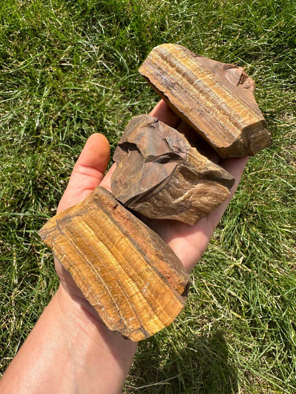 Raw Tigers Eye Stone (Large)