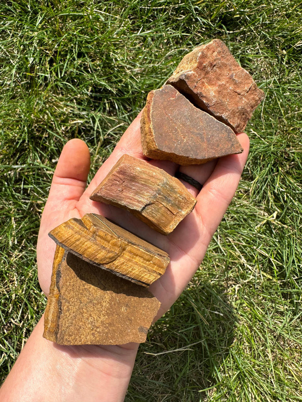 Raw Tigers Eye Stone (Large)