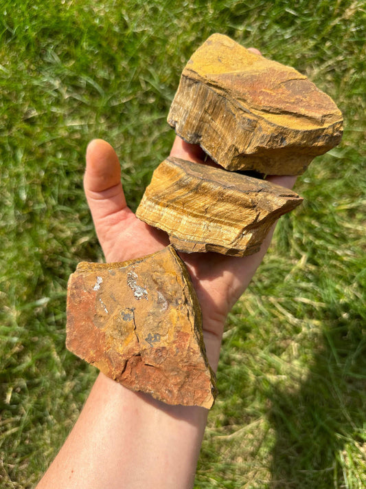 Raw Tigers Eye Stone (Large)