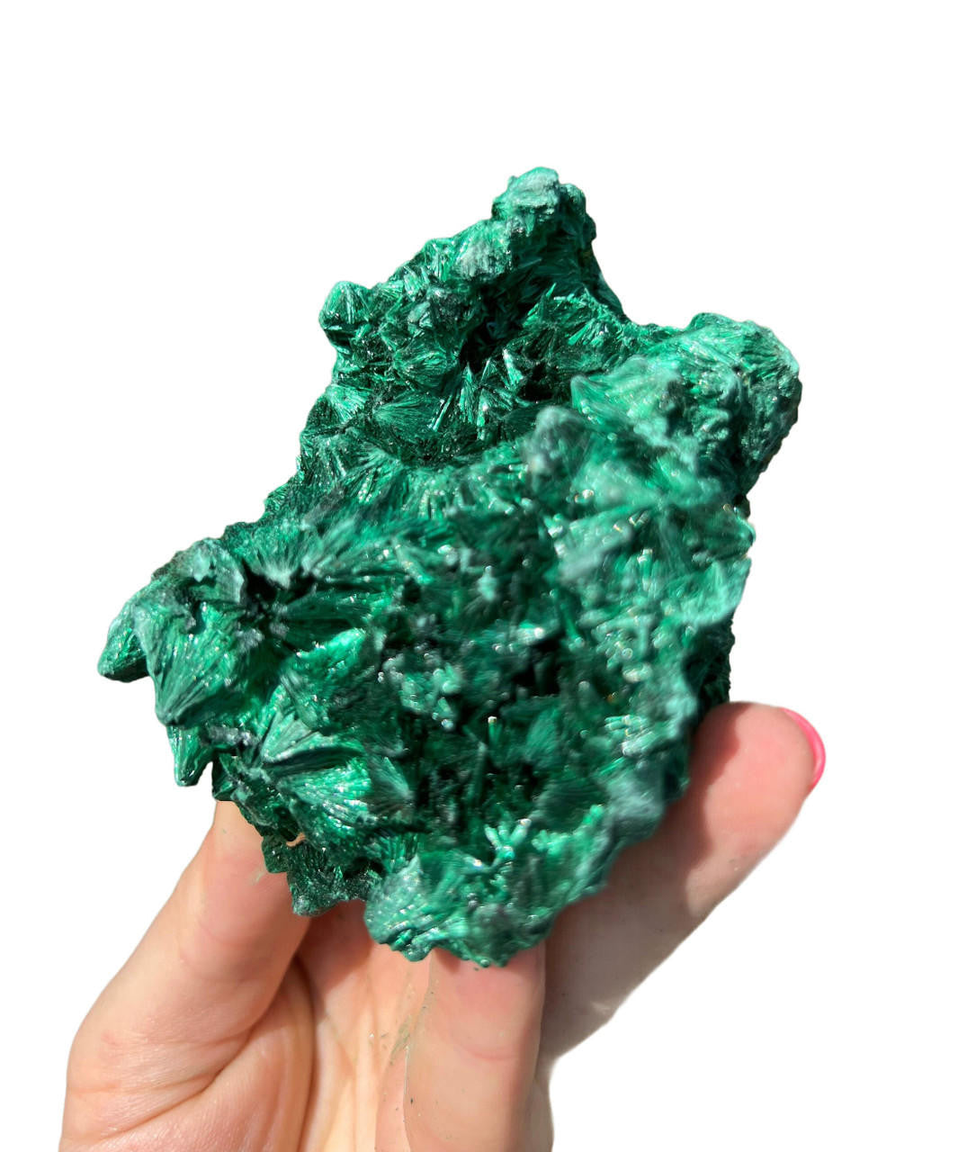Raw Velvet Malachite Specimen - No.5