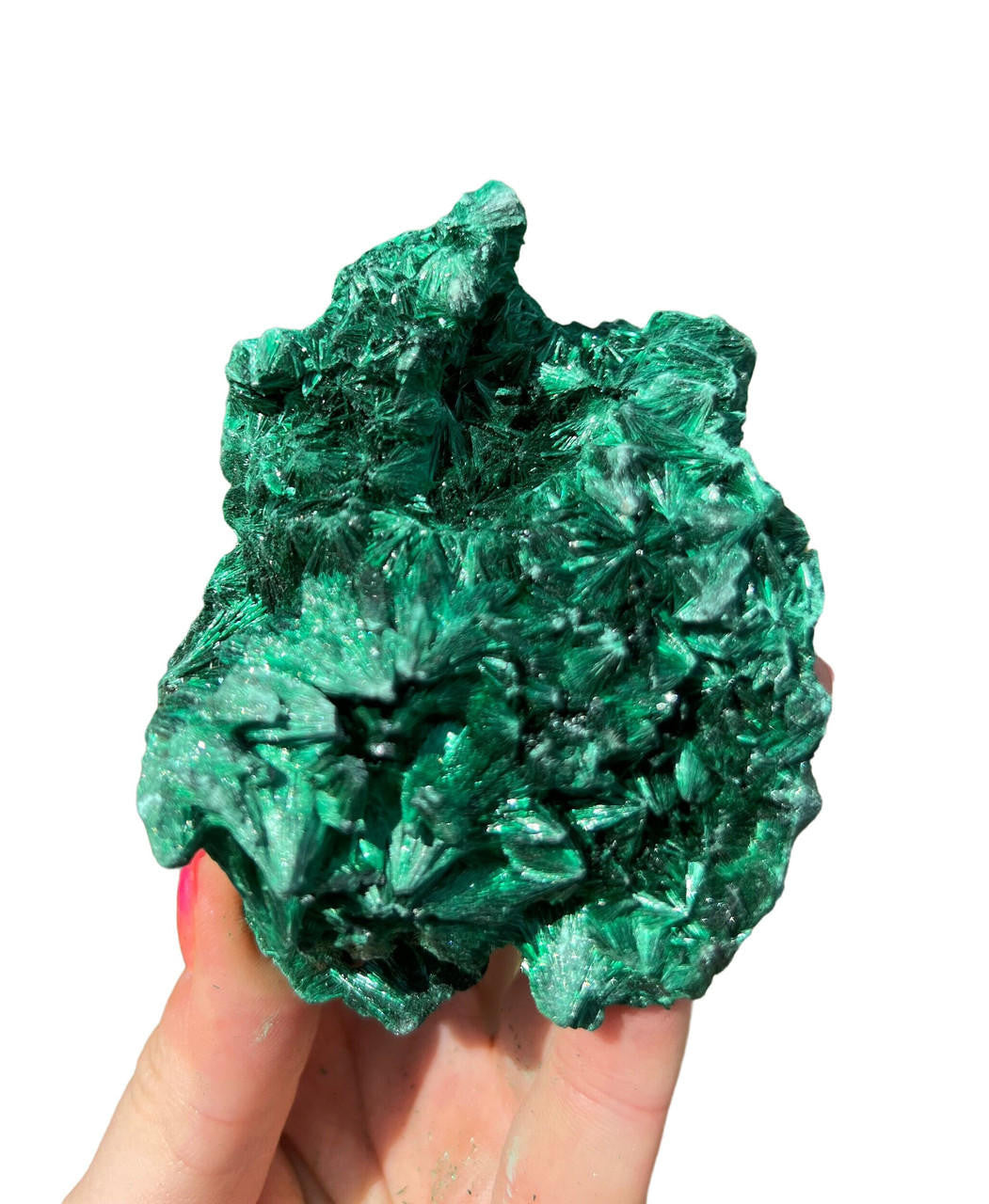 Raw Velvet Malachite Specimen - No.5