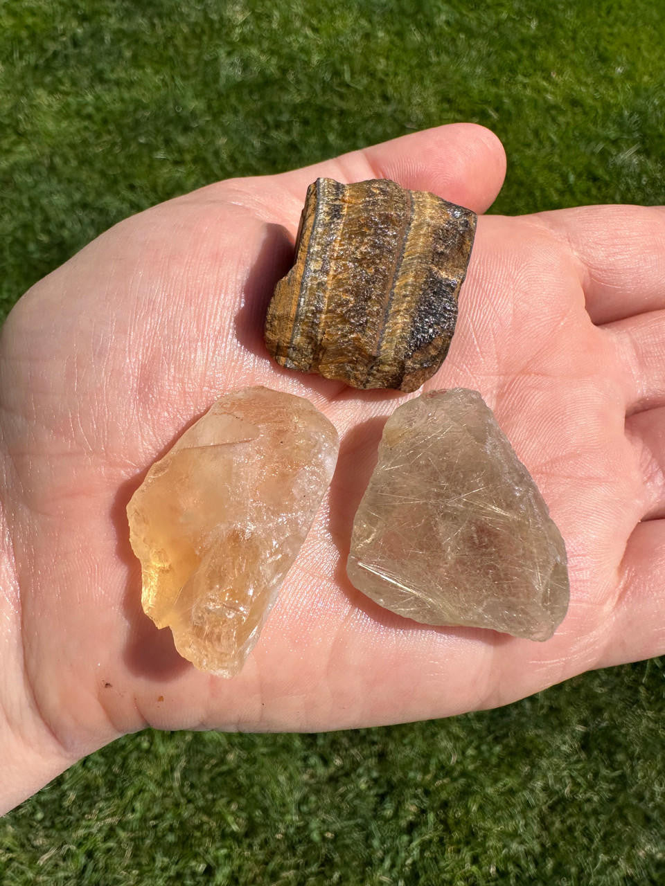 Solar Plexus Chakra Stone Set (Raw)
