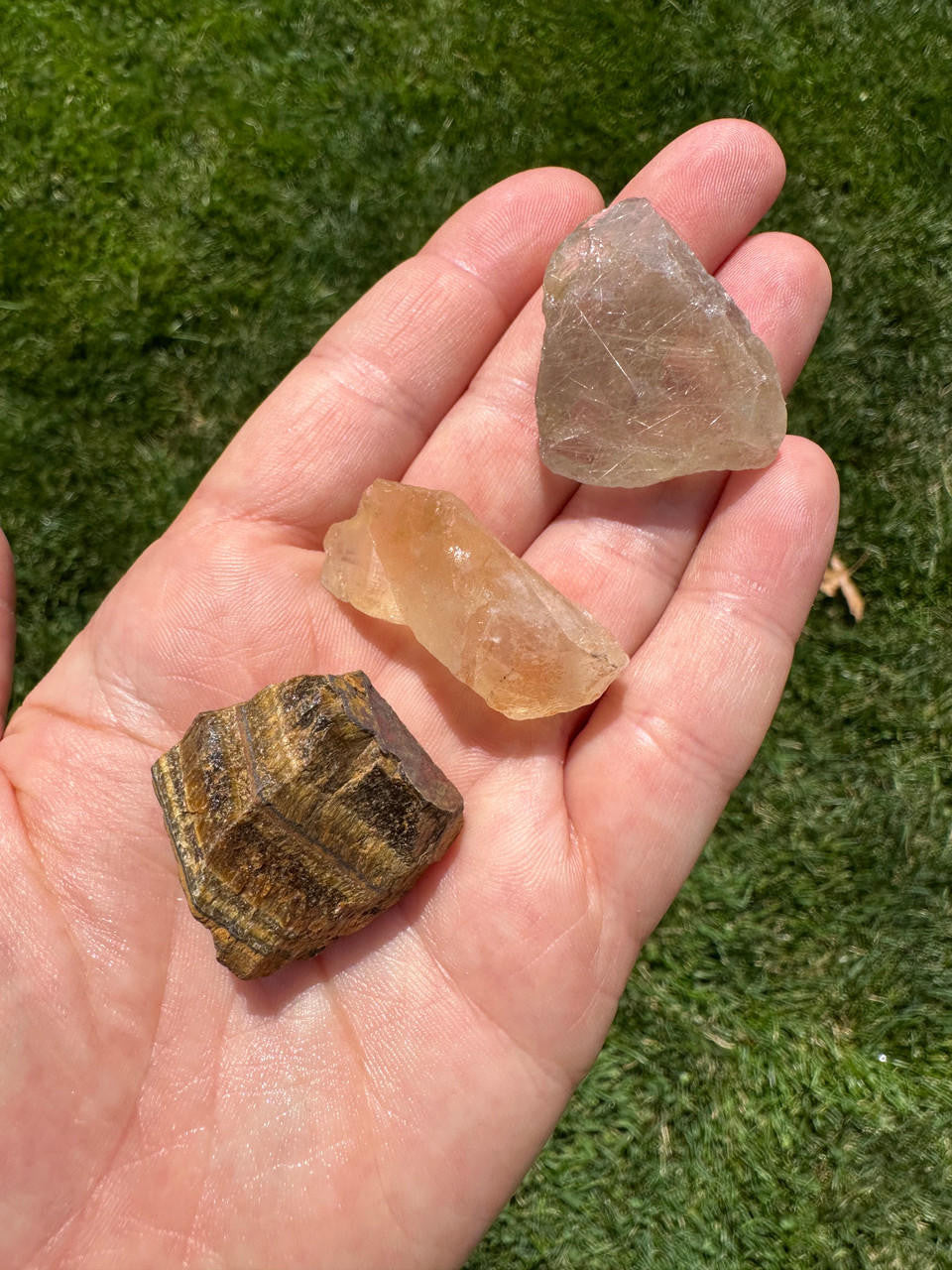 Solar Plexus Chakra Stone Set (Raw)