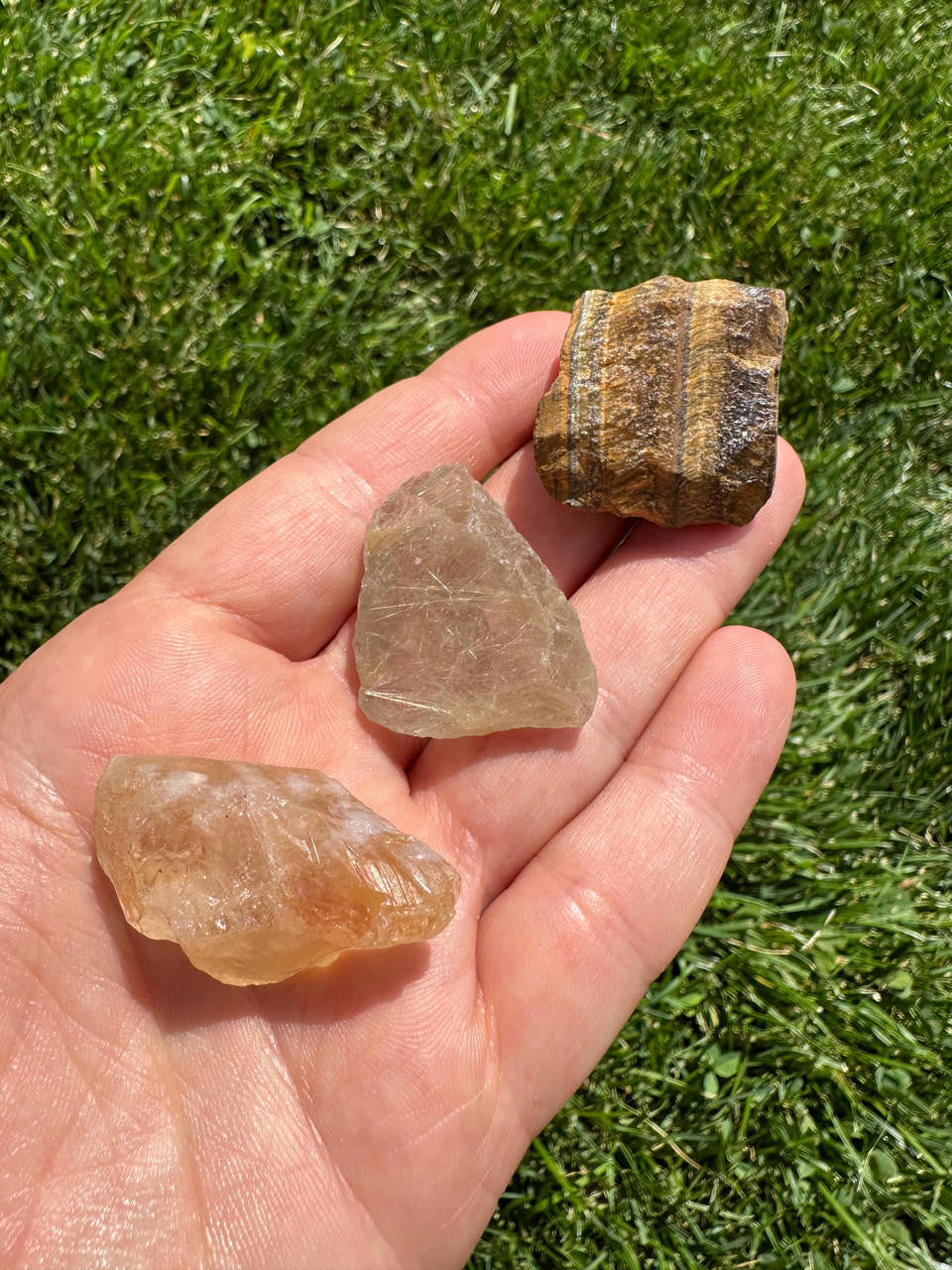Solar Plexus Chakra Stone Set (Raw)