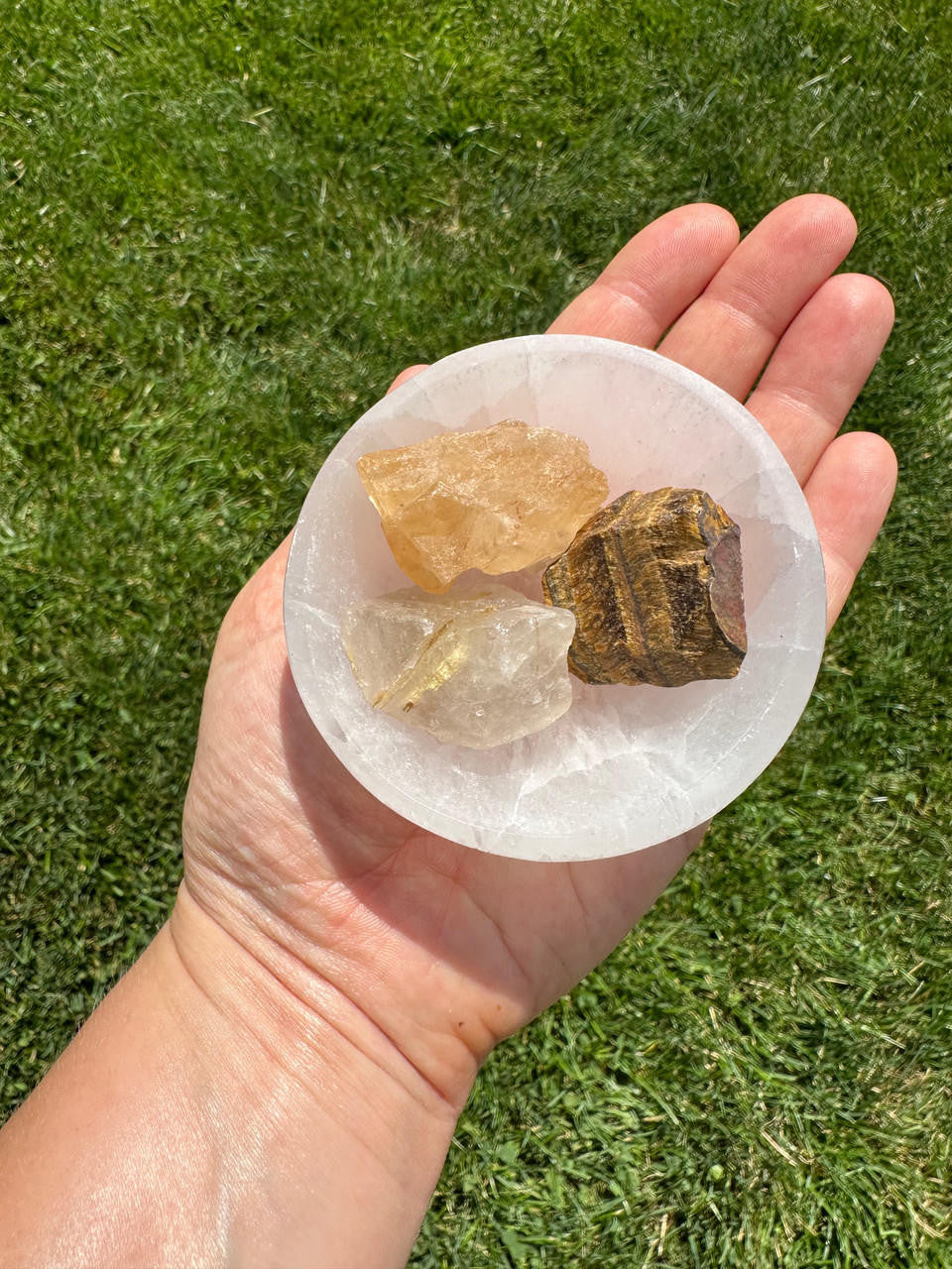 Solar Plexus Chakra Stone Set (Raw)