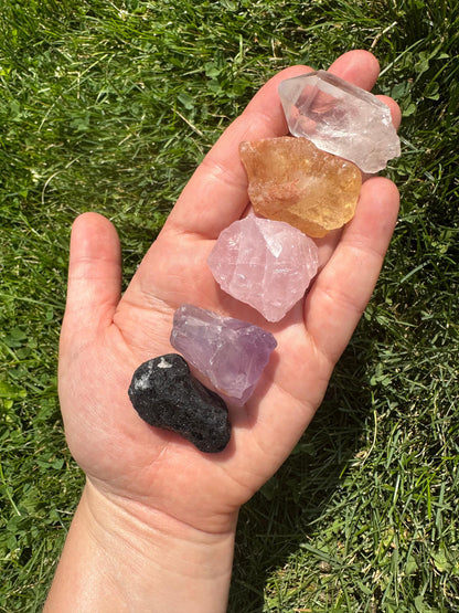Healing Crystal Starter Set (Raw)