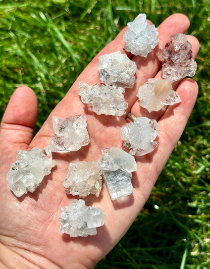 Raw Apophyllite Clusters - Grade A