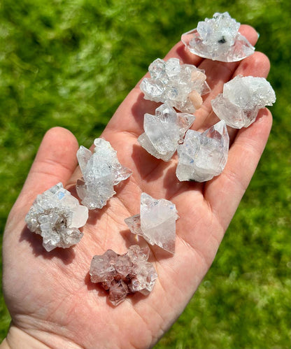 Raw Apophyllite Clusters - Grade A