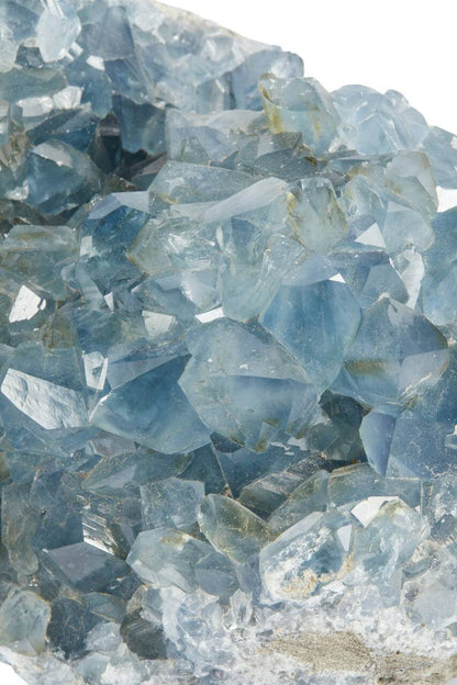 Raw Celestite Cluster Geode - No.82