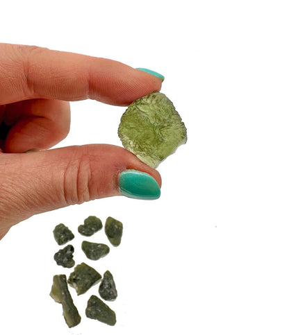 Raw Moldavite Crystal