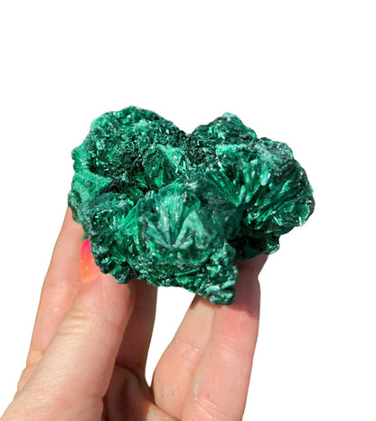 Raw Velvet Malachite Specimen - No.5